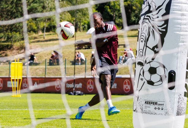 24.07.2026 - Fussball - 2. Fussball-Bundesliga - Saison 2026 2027 - 1. FC Nürnberg FCN Club - Trainingslager Sommer Sommertrainingslager Gais - Bruneck - Südtirol - Zink DaMa - xdaxmax - Mohamed Ali Zoma (23, 1. FC Nürnberg FCN ) mit Torschuss *** July 24, 2026 Soccer 2 Bundesliga 2026–2027 Season 1 FC Nuremberg (FCN) Club Summer Training Camp Summer Training Camp in Gais, Brunico, South Tyrol Zink DaMa xdaxmax Mohamed Ali Zoma 23, 1 FC Nuremberg (FCN) with a shot on goal