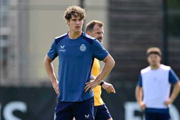 Club Brugge training camp - media activities 24 07 2026 RENNES, FRANCE - July 24 : Verlinden Wout defender of Club Brugge pictured during a training session on July 24, 2026 in Rennes, France, 24 07 2026 Rennes France  Copyright: xJanxDexMeuleneirx