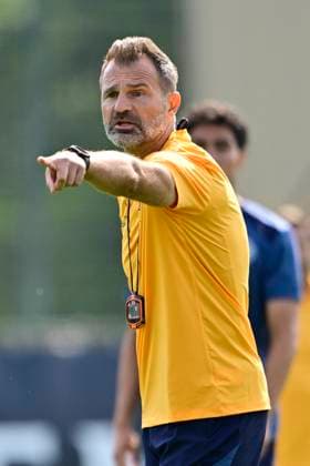 Club Brugge training camp - media activities 24 07 2026 RENNES, FRANCE - July 24 : Leko Ivan head coach of Club Brugge pictured during a training session on July 24, 2026 in Rennes, France, 24 07 2026 Rennes France  Copyright: xJanxDexMeuleneirx