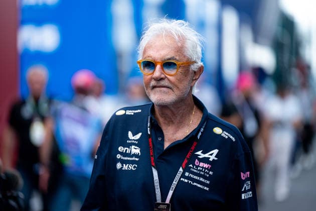 24.07.2026, HUN, Motorsport, FIA Formel 1 Weltmeisterschaft, Freies Training, Saison 2026, Hungaroring Budapest, Großer Preis von Ungarn Flavio Briatore ( BWT Alpine F1 Team, Berater ) Mogyorod Hungaroring Pest Ungarn *** July 24, 2026, HUN, Motorsports, FIA Formula 1 World Championship, Free Practice, 2026 Season, Hungaroring, Budapest, Hungarian Grand Prix, Flavio Briatore, BWT Alpine F1 Team, Advisor, Mogyorod, Hungaroring, Pest, Hungary Copyright: xNordphotox xMemmlerx