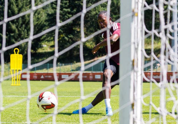 24.07.2026 - Fussball - 2. Fussball-Bundesliga - Saison 2026 2027 - 1. FC Nürnberg FCN Club - Trainingslager Sommer Sommertrainingslager Gais - Bruneck - Südtirol - Zink DaMa - xdaxmax - Mohamed Ali Zoma (23, 1. FC Nürnberg FCN ) mit Torschuss *** July 24, 2026 Soccer 2 Bundesliga 2026–2027 Season 1 FC Nuremberg (FCN) Club Summer Training Camp Summer Training Camp in Gais, Brunico, South Tyrol Zink DaMa xdaxmax Mohamed Ali Zoma 23, 1 FC Nuremberg (FCN) with a shot on goal