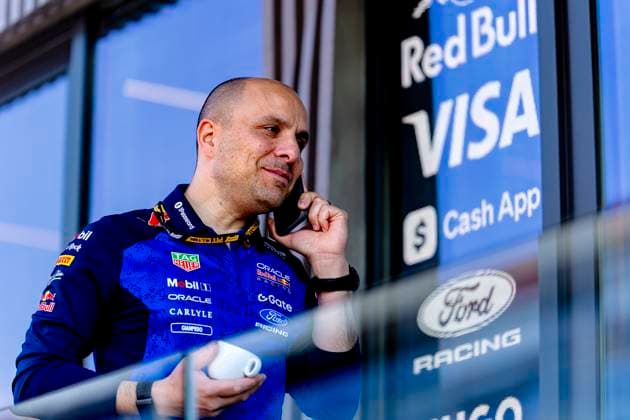 BUDAPEST - Gianpiero Lambiase, the regular engineer for Formula 1 driver Max Verstappen of Oracle Red Bull Racing, during the Formula 1 Hungary at the Hungaroring circuit on July 24, 2026 in Budapest, Hungary. (Photo by DeFodi Images) - *** BUDAPEST Gianpiero Lambiase, the regular engineer for Formula 1 driver Max Verstappen of Oracle Red Bull Racing, during the Formula 1 Hungarian Grand Prix at the Hungaroring circuit on July 24, 2026, in Budapest, Hungary. Photo by DeFodi Images