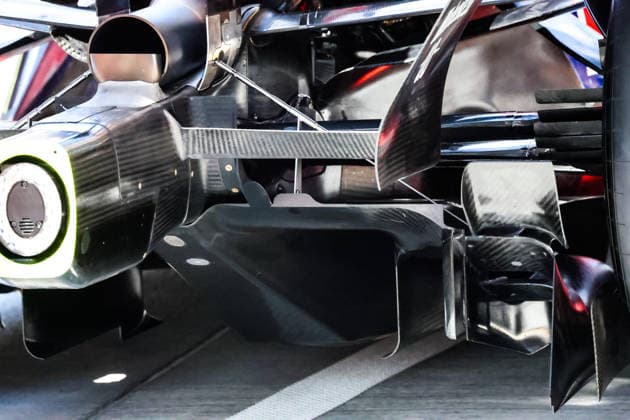 F1 - HUNGARIAN GRAND PRIX 2026 Red Bull Racing Ford RB22, mechanical detail of rear wing floor diffusorduring the Formula 1 Hungarian Grand Prix 2026, 11th round of the 2026 Formula One World Championship, WM, Weltmeisterschaft from July 24 to 26, 2026 on the Hungaroring, in Mogyorod near Budapest, Hungary - MogyorodHungary  Copyright: xFLORENTxGOODENx