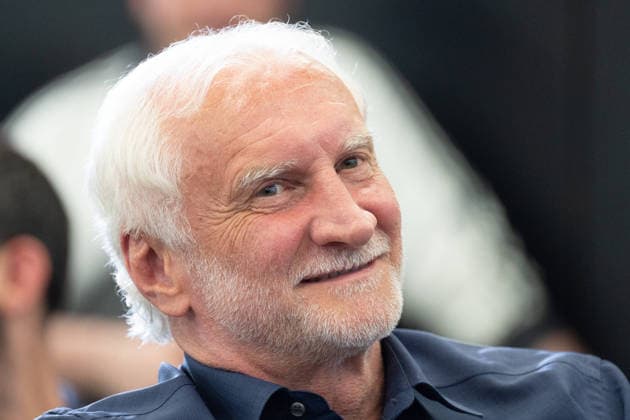 Rudi VOELLER (VÖLLER) (GER, DFB Sportdirektor Nationalmannschaft) Pressekonferenz des DFB zur Vorstellung von Juergen Klopp als neuer Fussball-Bundestrainer, DFB-Campus in Frankfurt am 24.07.2026 Â *** Rudi VOELLER VÖLLER GER, DFB Sports Director for the National Team; DFB press conference to introduce Jürgen Klopp as the new head coach of the German national soccer team, DFB Campus in Frankfurt on July 24, 2026 Â