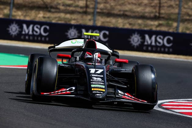 AUTO - FORMULA 2 2026 - BUDAPEST 17 INTHRAPHUVASAK Tasanapol (tha), ART Grand Prix, Dallara F2 2024, action during the 9th round of the 2026 FIA Formula 2 Championship from July 24 to 26, 2026 on the Hungaroring, in Mogyorod near Budapest, Hungary -  Copyright: xXavixBonillax