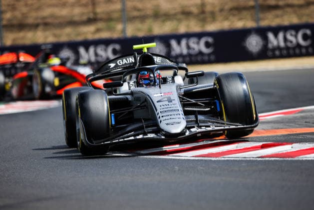 AUTO - FORMULA 2 2026 - BUDAPEST 04 HERTA Colton (usa), Hitech TGR, Dallara F2 2024, action during the 9th round of the 2026 FIA Formula 2 Championship from July 24 to 26, 2026 on the Hungaroring, in Mogyorod near Budapest, Hungary -  Copyright: xXavixBonillax