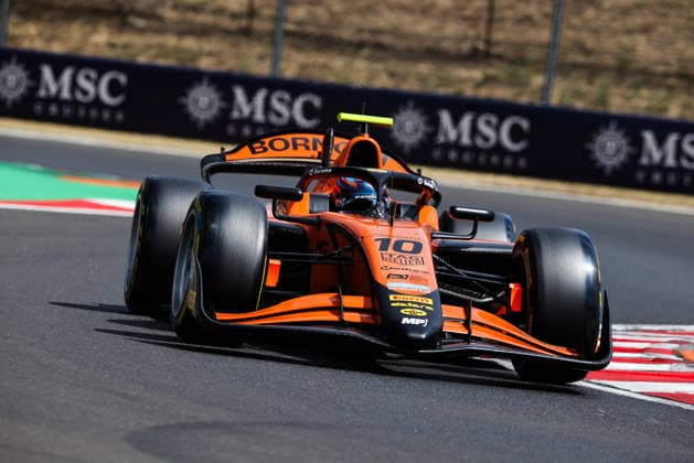 AUTO - FORMULA 2 2026 - BUDAPEST 10 GOETHE Oliver (ger), MP Motorsport, Dallara F2 2024, action during the 9th round of the 2026 FIA Formula 2 Championship from July 24 to 26, 2026 on the Hungaroring, in Mogyorod near Budapest, Hungary -  Copyright: xXavixBonillax