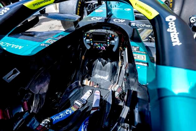BUDAPEST - A multi-modified car of Formula 1 driver Lance Stroll of Aston Martin Aramco Formula 1 Team during Formula 1 Hungary at the Hungaroring circuit on July 24, 2026 in Budapest, Hungary. (Photo by DeFodi Images) - *** BUDAPEST A heavily modified car driven by Formula 1 driver Lance Stroll of the Aston Martin Aramco Formula 1 Team during the Formula 1 Hungarian Grand Prix at the Hungaroring circuit on July 24, 2026, in Budapest, Hungary. Photo by DeFodi Images