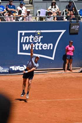 TENNIS - ATP, Tennis Herren Generali Open 2026 KITZBUEHEL,AUSTRIA,24.JUL.26 - TENNIS - ATP World Tour, Generali Open. Image shows Yannick Hanfmann (GER).  GEPAxpictures xDanielxSchoenherr