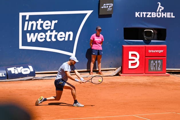 TENNIS - ATP, Tennis Herren Generali Open 2026 KITZBUEHEL,AUSTRIA,24.JUL.26 - TENNIS - ATP World Tour, Generali Open. Image shows Yannick Hanfmann (GER).  GEPAxpictures xDanielxSchoenherr