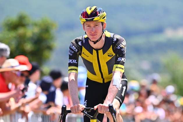 Tour de France 2026 Stage 19 ALPE D HUEZ, FRANCE - JULY 24 : Jorgenson Matteo (USA) of Team Visma Lease a Bike during stage 19 of the 113rd edition of Tour de France an UCI World Tour 2.UWT cycling road race stage for Men Elite of 128 km with start in Gap and finish in Alpe d Huez on July 24, 2026 in Alpe d Huez, France, 24 07 2026 ( Motordriver Kurt Vandenborre - Alpe d Huez France  Copyright: xGvgx