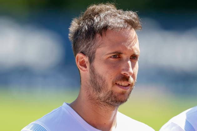 SSC Napoli preseason 2026-27 Italian technical staff Gianluca Maran during the presentation of the coaching staff at the eighth day SSC Napoli s 2026-27 preseason training camp in val di sole in Trentino, Dimaro Folgarida July, 19 2026. _BPH3552 Copyright: xAntonioxBalascox