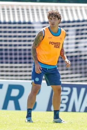 SSC Napoli preseason 2026-27 SSC Napoli™s Italian defender Luca Marianucci during eighth day SSC Napoli s 2026-27 preseason training camp in val di sole in Trentino, Dimaro Folgarida July, 19 2026. _BPH3215 Copyright: xAntonioxBalascox