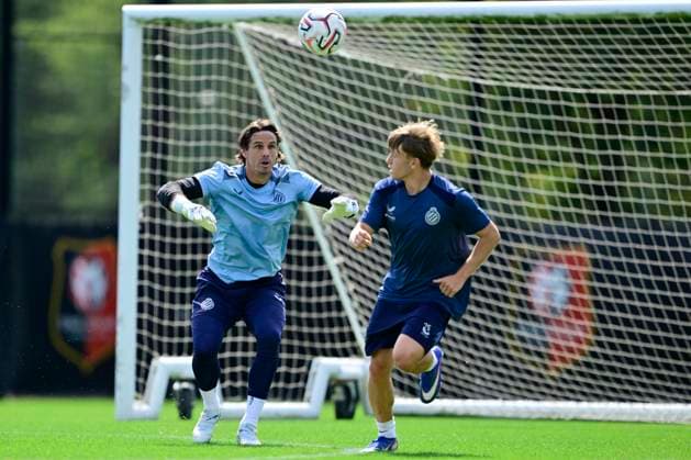 Club Brugge training camp - media activities 24 07 2026 RENNES, FRANCE - July 24 : Sommer Yann goalkeeper of Club Brugge pictured during a training session on July 24, 2026 in Rennes, France, 24 07 2026 Rennes France  Copyright: xJanxDexMeuleneirx