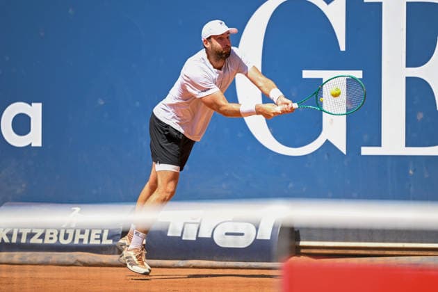 TENNIS - ATP, Tennis Herren Generali Open 2026 KITZBUEHEL,AUSTRIA,24.JUL.26 - TENNIS - ATP World Tour, Generali Open. Image shows Quentin Halys (FRA).  GEPAxpictures xDanielxSchoenherr