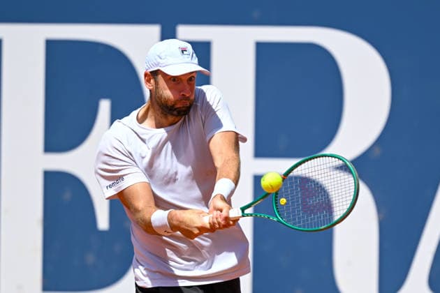 TENNIS - ATP, Tennis Herren Generali Open 2026 KITZBUEHEL,AUSTRIA,24.JUL.26 - TENNIS - ATP World Tour, Generali Open. Image shows Quentin Halys (FRA).  GEPAxpictures xDanielxSchoenherr