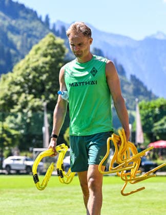 24.07.2026, AUT, Fußball, Herren, 1. Bundesliga, Trainingslager, Saison 2026 2027, Zell am Ziller, SV Werder Bremen Amos Pieper (Werder Bremen, 5) Zell am Ziller Parkstadion Tirol Österreich *** July 24, 2026, Austria, Soccer, Men s, 1. Bundesliga, Training Camp, 2026–2027 Season, Zell am Ziller, SV Werder Bremen, Amos Pieper, Werder Bremen, 5 Zell am Ziller Parkstadion, Tyrol, Austria Copyright: xNordphotox xHafnerx