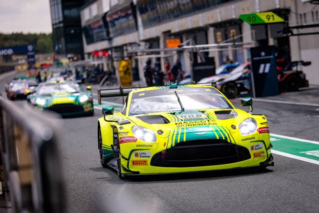 DTM, 9. + 10. Rennen Oschersleben 2026 8 Aston Martin Vantage AMR GT3 EVO, Comtoyou Racing: Nicolas Baert - picture by Gruppe C Photography Oschersleben Oschersleben Sachsen-Anhalt Germany Copyright: xGruppexCxPhotographyx