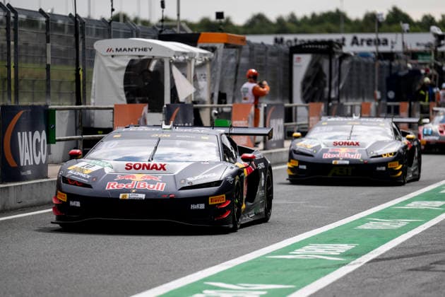 DTM, 9. + 10. Rennen Oschersleben 2026 10 Lamborghini Temerario GT3, ABT Sportsline: Marco Mapelli - picture by Gruppe C Photography Oschersleben Oschersleben Sachsen-Anhalt Germany Copyright: xGruppexCxPhotographyx