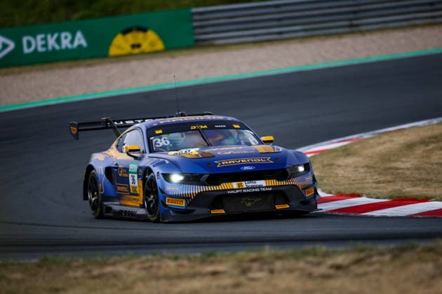 DTM, 9. + 10. Rennen Oschersleben 2026 36 Ford Mustang GT3, HRT Ford Racing: Arjun Maini - picture by Gruppe C Photography Oschersleben Oschersleben Sachsen-Anhalt Germany Copyright: xGruppexCxPhotographyx