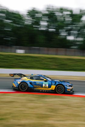 DTM, 9. + 10. Rennen Oschersleben 2026 36 Ford Mustang GT3, HRT Ford Racing: Arjun Maini - picture by Gruppe C Photography Oschersleben Oschersleben Sachsen-Anhalt Germany Copyright: xGruppexCxPhotographyx