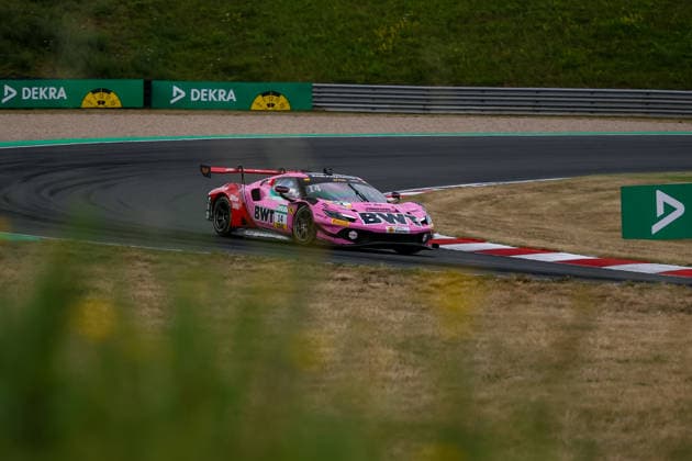 DTM, 9. + 10. Rennen Oschersleben 2026 14 Ferrari 296 GT3 EVO, EMIL FREY RACING: Matteo Cairoli - picture by Gruppe C Photography Oschersleben Oschersleben Sachsen-Anhalt Germany Copyright: xGruppexCxPhotographyx