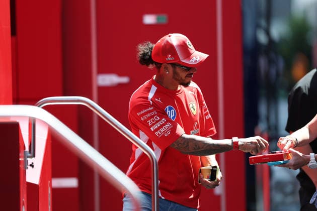 24.07.2026, Hungaroring, Budapest, FORMULA 1 AWS HUNGARIAN GRAND PRIX 2026 , im Bild Lewis Hamilton (GBR), Scuderia Ferrari HP (Photo by Milan Klemenc Hasan Bratic DeFodi Images) - *** July 24, 2026, Hungaroring, Budapest, 2026 FORMULA 1 AWS HUNGARIAN GRAND PRIX, pictured: Lewis Hamilton (GBR), Scuderia Ferrari HP Photo by Milan Klemenc, Hasan Bratic, DeFodi Images