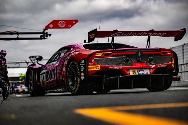 DTM, 9. + 10. Rennen Oschersleben 2026 14 Ferrari 296 GT3 EVO, EMIL FREY RACING: Matteo Cairoli - picture by Gruppe C Photography Oschersleben Oschersleben Sachsen-Anhalt Germany Copyright: xGruppexCxPhotographyx