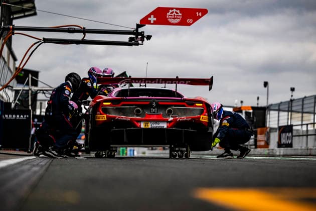 DTM, 9. + 10. Rennen Oschersleben 2026 69 Ferrari 296 GT3 EVO, EMIL FREY RACING: Thierry Vermeulen - picture by Gruppe C Photography Oschersleben Oschersleben Sachsen-Anhalt Germany Copyright: xGruppexCxPhotographyx