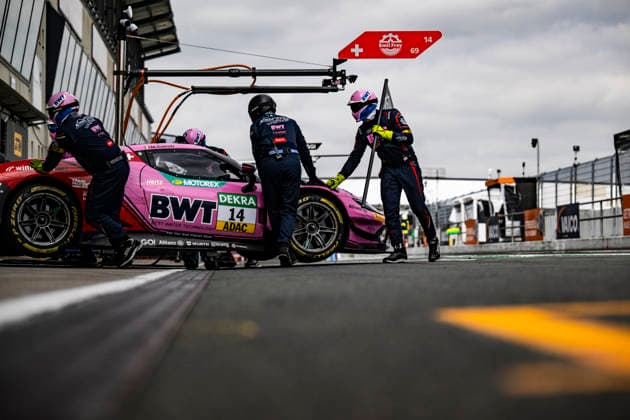 DTM, 9. + 10. Rennen Oschersleben 2026 14 Ferrari 296 GT3 EVO, EMIL FREY RACING: Matteo Cairoli - picture by Gruppe C Photography Oschersleben Oschersleben Sachsen-Anhalt Germany Copyright: xGruppexCxPhotographyx