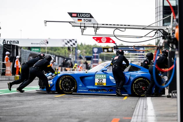 DTM, 9. + 10. Rennen Oschersleben 2026 22 Mercedes-AMG GT3 EVO, Landgraf Motorsport: Lucas Auer - picture by Gruppe C Photography Oschersleben Oschersleben Sachsen-Anhalt Germany Copyright: xGruppexCxPhotographyx