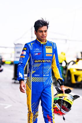 DTM, 9. + 10. Rennen Oschersleben 2026 36 Ford Mustang GT3, HRT Ford Racing: Arjun Maini - picture by Gruppe C Photography Oschersleben Oschersleben Sachsen-Anhalt Germany Copyright: xGruppexCxPhotographyx