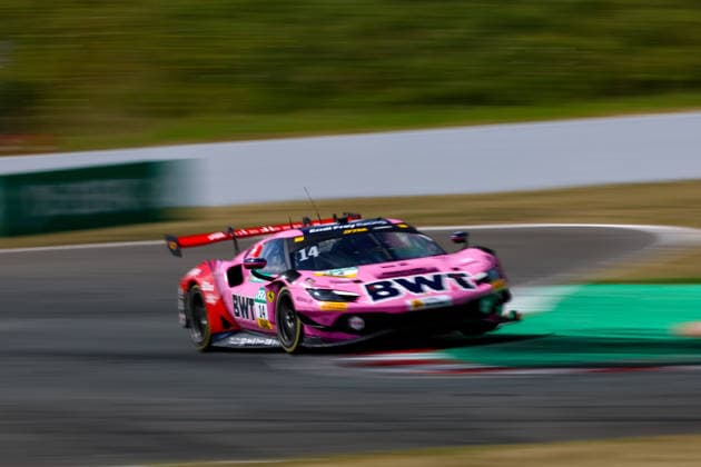 DTM, 9. + 10. Rennen Oschersleben 2026 14 Ferrari 296 GT3 EVO, EMIL FREY RACING: Matteo Cairoli - picture by Gruppe C Photography Oschersleben Oschersleben Sachsen-Anhalt Germany Copyright: xGruppexCxPhotographyx