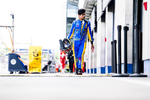 DTM, 9. + 10. Rennen Oschersleben 2026 36 Ford Mustang GT3, HRT Ford Racing: Arjun Maini - picture by Gruppe C Photography Oschersleben Oschersleben Sachsen-Anhalt Germany Copyright: xGruppexCxPhotographyx