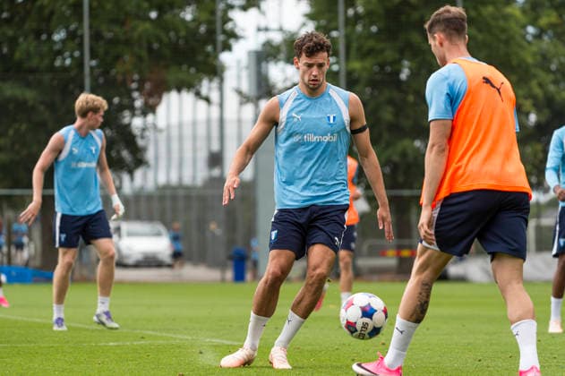 260724 Colin Rösler under en träning med Malmö FF den 24 juli 2026 i Malmö. *** 260724 Colin Rösler during a training session with Malmö FF on July 24, 2026, in Malmö  Copyright: CHRISTIANxÖRNBERG BB260724CO056