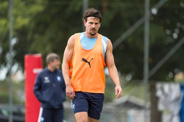 260724 Stefano Vecchia under en träning med Malmö FF den 24 juli 2026 i Malmö. *** 260724 Stefano Vecchia during a training session with Malmö FF on July 24, 2026, in Malmö  Copyright: CHRISTIANxÖRNBERG BB260724CO059