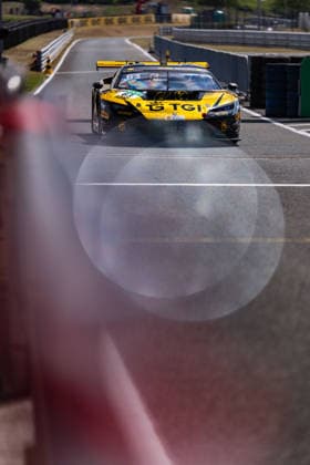 DTM, 9. + 10. Rennen Oschersleben 2026 63 Lamborghini Temerario GT3, GRT Grasser-Racing-Team: Mirko Bortolotti - picture by Gruppe C Photography Oschersleben Oschersleben Sachsen-Anhalt Germany Copyright: xGruppexCxPhotographyx
