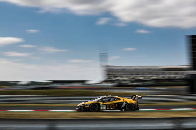 DTM, 9. + 10. Rennen Oschersleben 2026 63 Lamborghini Temerario GT3, GRT Grasser-Racing-Team: Mirko Bortolotti - picture by Gruppe C Photography Oschersleben Oschersleben Sachsen-Anhalt Germany Copyright: xGruppexCxPhotographyx