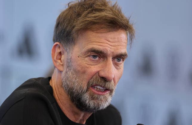 24.07.2026, Fussball DFB-Pressekonferenz, Vorstellung des neuen Bundestrainers Jürgen Klopp DFL DFB REGULATIONS PROHIBIT ANY USE OF PHOTOGRAPHS AS IMAGE SEQUENCES AND OR QUASI-VIDEO. xdcx *** July 24, 2026, DFB Soccer Press Conference, Introduction of the New National Team Coach Jürgen Klopp DFL DFB REGULATIONS PROHIBIT ANY USE OF PHOTOGRAPHS AS IMAGE SEQUENCES AND OR QUASI-VIDEO xdcx Copyright: HMBxMedia Claus