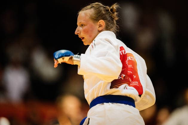 Die Finals 2026 - Ju-Jutsu, 24.07.2026 Sophie Janson (Team Nord - Rot) Charlotte Kummer (Team West - Blau) Vorrunde; Die Finals 2026 - Ju-Jutsu am 24.07.2026 in der Swiss Life Hall, Hannover *** The Finals 2026 Ju-Jutsu, July 24, 2026 Sophie Janson, Team North Red; Charlotte Kummer, Team West Blue; Preliminary Round: The Finals 2026 Ju-Jutsu on July 24, 2026, at the Swiss Life Hall, Hanover Copyright: xBEAUTIFULxSPORTS Tonhäuserx