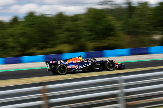 F1 - HUNGARIAN GRAND PRIX 2026 03 VERSTAPPEN Max (nld), Red Bull Racing Ford RB22, action during the Formula 1 Hungarian Grand Prix 2026, 11th round of the 2026 Formula One World Championship, WM, Weltmeisterschaft from July 24 to 26, 2026 on the Hungaroring, in Mogyorod near Budapest, Hungary -  Copyright: xXavixBonillax