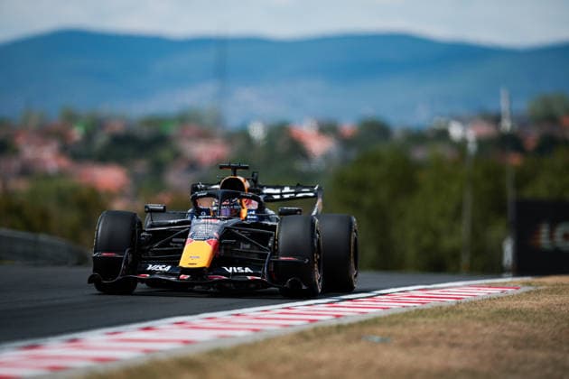 F1 - HUNGARIAN GRAND PRIX 2026 03 VERSTAPPEN Max (nld), Red Bull Racing Ford RB22, action during the Formula 1 Hungarian Grand Prix 2026, 11th round of the 2026 Formula One World Championship, WM, Weltmeisterschaft from July 24 to 26, 2026 on the Hungaroring, in Mogyorod near Budapest, Hungary -  Copyright: xEricxAlonsox