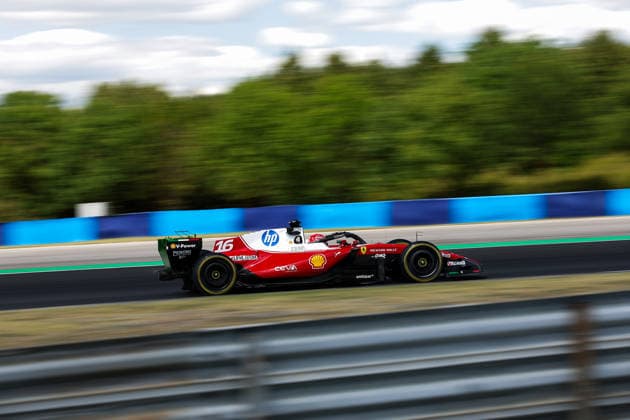 F1 - HUNGARIAN GRAND PRIX 2026 16 LECLERC Charles (mco), Scuderia Ferrari SF-26, action during the Formula 1 Hungarian Grand Prix 2026, 11th round of the 2026 Formula One World Championship, WM, Weltmeisterschaft from July 24 to 26, 2026 on the Hungaroring, in Mogyorod near Budapest, Hungary -  Copyright: xXavixBonillax