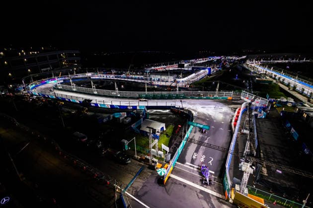 2026 FORMULA E TOKYO ePRIX 94 WEHRLEIN Pascal (ger), Porsche Formula E Team, Porsche 99X Electric, action during the Tokyo ePrix, 14th and 15th round of the 2025-26 ABB FIA Formula E World Championship, WM, Weltmeisterschaft on the Tokyo Street Circuit from July 24 to 26, 2026 in Tokyo, Japan - TokyoJapan  Copyright: xBastienxRouxx
