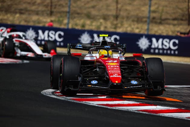 F1 - HUNGARIAN GRAND PRIX 2026 44 HAMILTON Lewis (gbr), Scuderia Ferrari SF-26, action during the Formula 1 Hungarian Grand Prix 2026, 11th round of the 2026 Formula One World Championship, WM, Weltmeisterschaft from July 24 to 26, 2026 on the Hungaroring, in Mogyorod near Budapest, Hungary -  Copyright: xXavixBonillax