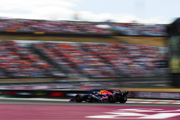 F1 - HUNGARIAN GRAND PRIX 2026 03 VERSTAPPEN Max (nld), Red Bull Racing Ford RB22, action during the Formula 1 Hungarian Grand Prix 2026, 11th round of the 2026 Formula One World Championship, WM, Weltmeisterschaft from July 24 to 26, 2026 on the Hungaroring, in Mogyorod near Budapest, Hungary -  Copyright: xALBERTOxVIMERCATIx