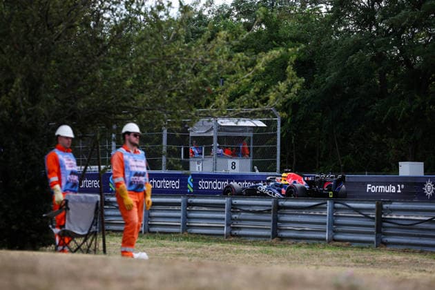 F1 - HUNGARIAN GRAND PRIX 2026 03 VERSTAPPEN Max (nld), Red Bull Racing Ford RB22, action during the Formula 1 Hungarian Grand Prix 2026, 11th round of the 2026 Formula One World Championship, WM, Weltmeisterschaft from July 24 to 26, 2026 on the Hungaroring, in Mogyorod near Budapest, Hungary -  Copyright: xEricxAlonsox