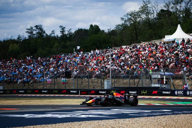 F1 - HUNGARIAN GRAND PRIX 2026 06 HADJAR Isack (fra), Red Bull Racing Ford RB22, action during the Formula 1 Hungarian Grand Prix 2026, 11th round of the 2026 Formula One World Championship, WM, Weltmeisterschaft from July 24 to 26, 2026 on the Hungaroring, in Mogyorod near Budapest, Hungary -  Copyright: xEricxAlonsox