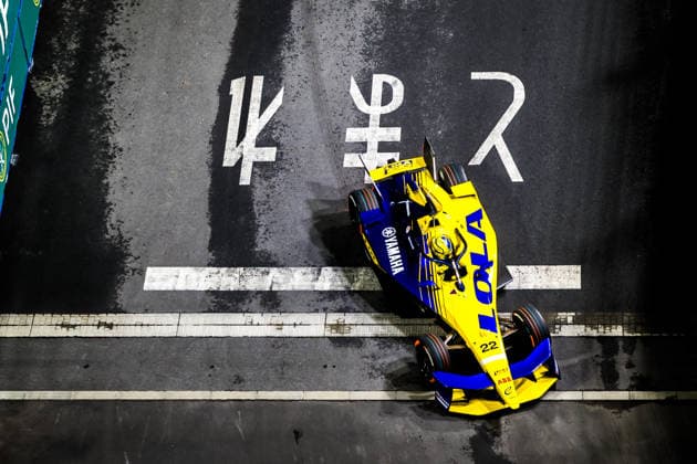 2026 FORMULA E TOKYO ePRIX 22 MALONEY Zane (bar), Lola Yamaha ABT Formula E Team, Lola T002, action during the Tokyo ePrix, 14th and 15th round of the 2025-26 ABB FIA Formula E World Championship, WM, Weltmeisterschaft on the Tokyo Street Circuit from July 24 to 26, 2026 in Tokyo, Japan - TokyoJapan  Copyright: xBastienxRouxx