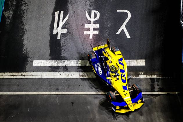 2026 FORMULA E TOKYO ePRIX 11 DI GRASSI Lucas (bra), Lola Yamaha ABT Formula E Team, Lola T002, action during the Tokyo ePrix, 14th and 15th round of the 2025-26 ABB FIA Formula E World Championship, WM, Weltmeisterschaft on the Tokyo Street Circuit from July 24 to 26, 2026 in Tokyo, Japan - TokyoJapan  Copyright: xBastienxRouxx